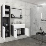BRATEX Montreal zestaw matera biały połysk MOBT000 b