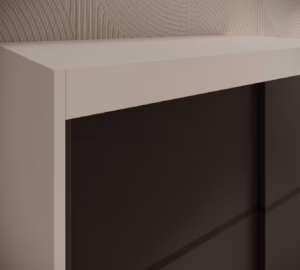Garderobna omara Verto z drsnimi vrati 100 cm - slika 12