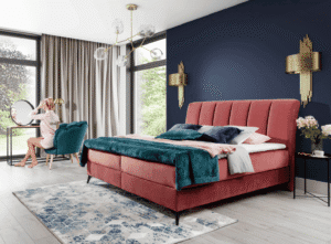 Boxspring postelja Adelito - slika 4