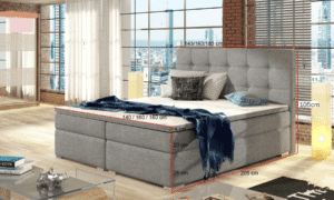 Boxspring postelja Ines - slika 16