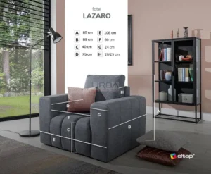 Fotelj Mazaro 1F - slika 8