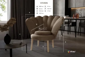 Fotelj Viva 1F - slika 3