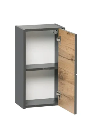 Nica Antracit - Omara z umivalnikom 60cm + 2 predalnika - slika 10