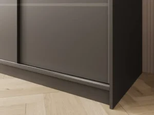 Garderobna omara Greta z drsnimi vrati 200 cm - slika 3