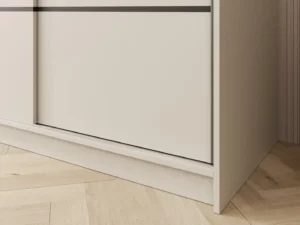 Garderobna omara Greta kašmir z drsnimi vrati 200 cm - slika 3