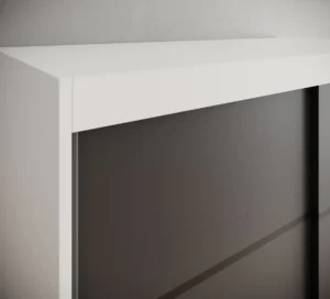 Garderobna omara Lizi z drsnimi vrati 120 cm - slika 5