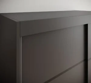 Garderobna omara Lizi z drsnimi vrati 120 cm - slika 10