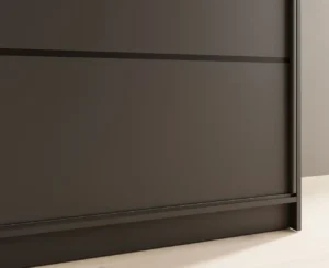 Garderobna omara Nico z drsnimi vrati 150 cm - slika 12