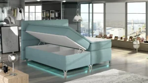 Boxspring postelja Amadeos z LED osvetlitvijo - slika 5