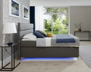 Boxspring postelja Amadeos z LED osvetlitvijo - slika 30
