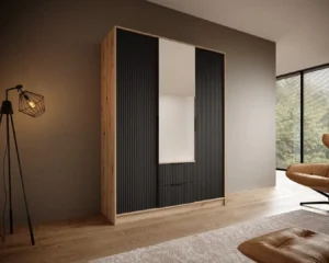Garderobna omara Norel 150 cm - slika 7