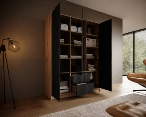 Garderobna omara Norel 150 cm - slika 8