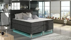 Boxspring postelja Amadeos z LED osvetlitvijo - slika 9