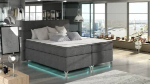 Boxspring postelja Amadeos z LED osvetlitvijo - slika 11