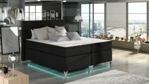 Boxspring postelja Amadeos z LED osvetlitvijo - slika 12