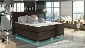 Boxspring postelja Amadeos z LED osvetlitvijo - slika 7