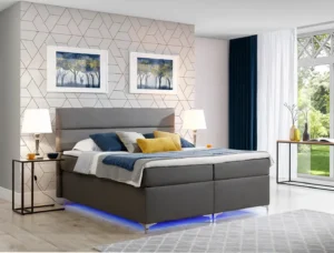 Boxspring postelja Amadeos z LED osvetlitvijo - slika 16