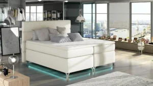 Boxspring postelja Amadeos z LED osvetlitvijo - slika 17