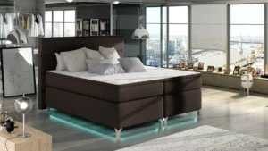 Boxspring postelja Amadeos z LED osvetlitvijo - slika 18