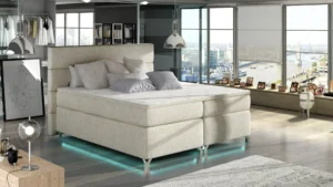 Boxspring postelja Amadeos z LED osvetlitvijo - slika 19