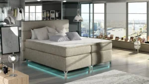 Boxspring postelja Amadeos z LED osvetlitvijo - slika 20