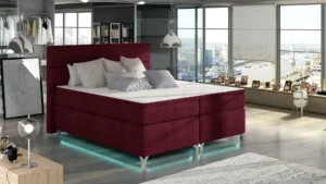 Boxspring postelja Amadeos z LED osvetlitvijo - slika 22