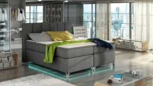 Boxspring postelja Basil z LED osvetlitvijo - slika 5