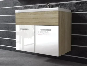 Bella bela / hrast Sonoma - z umivalnikom 60 cm - slika 3