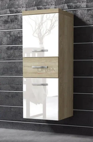 Bella bela / hrast Sonoma - z umivalnikom 60 cm - slika 5