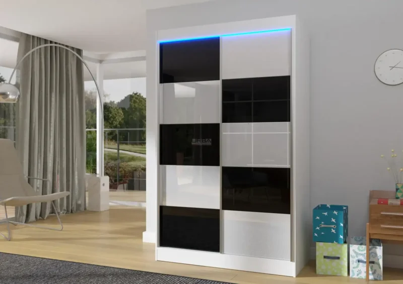 Biały+Czarny_Biały lacobel+Led