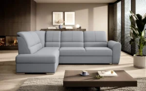 Kotna sedežna garnitura Siber s posteljno funkcijo - slika 12