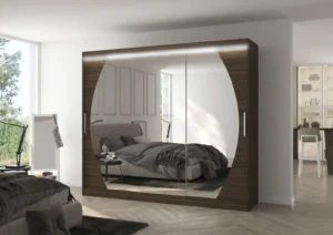Garderobna omara Cambe z drsnimi vrati 250 cm - slika 5