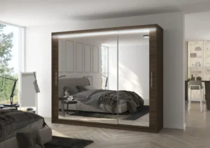 Garderobna omara Chester z drsnimi vrati 250 cm - slika 5
