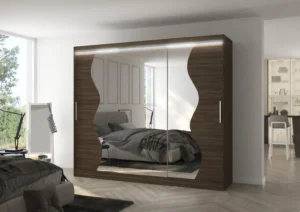 Garderobna omara Sharon z drsnimi vrati 250 cm - slika 3