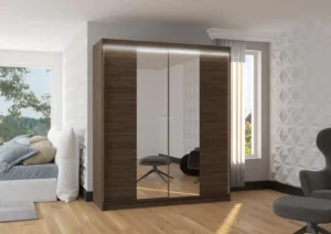 Garderobna omara Balance z drsnimi vrati 180 cm - slika 7