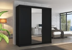 Garderobna omara Santiago z drsnimi vrati 200 cm - slika 10
