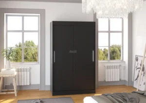 Garderobna omara Collin z drsnimi vrati 120 cm - slika 9