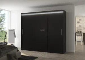 Garderobna omara Antos z drsnimi vrati 250 cm - slika 6