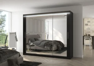 Garderobna omara Chester z drsnimi vrati 250 cm - slika 6
