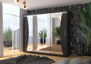 Garderobna omara Diego z drsnimi vrati 250 cm - slika 6