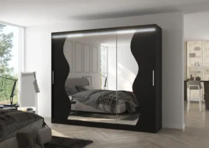 Garderobna omara Sharon z drsnimi vrati 250 cm - slika 4