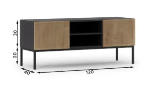 Dnevni regal Lanazzi 120 cm - slika 7