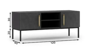 Dnevni regal Lanazzi 120 cm - slika 13