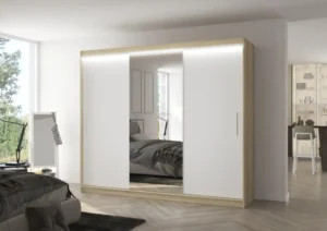 Garderobna omara Denis z drsnimi vrati 250 cm - slika 3