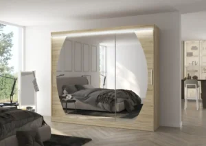 Garderobna omara Cambe z drsnimi vrati 250 cm - slika 4