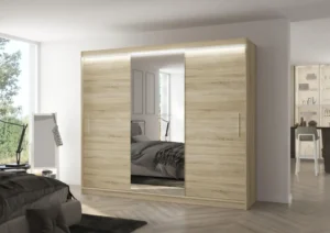 Garderobna omara Denis z drsnimi vrati 250 cm - slika 5