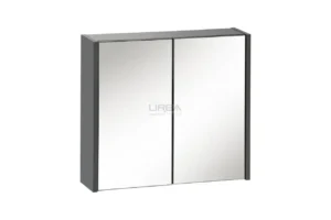 Nica Antracit - Omara z umivalnikom 60cm + 2 predalnika - slika 11