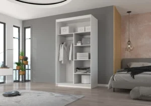 Garderobna omara Esti z drsnimi vrati 120 cm - slika 6