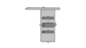Drsna vrata Desio 100 cm - slika 5