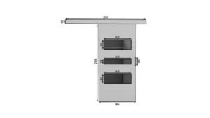 Drsna vrata Cento 80 cm - slika 5